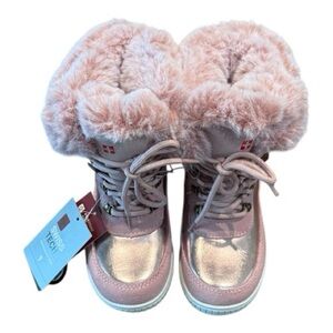 Swiss Tech Pink Waterproof Winter Boots